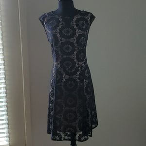 18W Black Lace Dress LBD